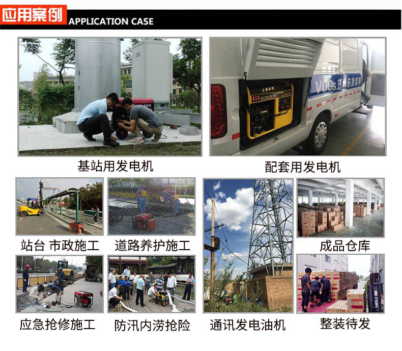 柴油5kw發電機應用(yòng)案例 柴油5kw發電機應用案例