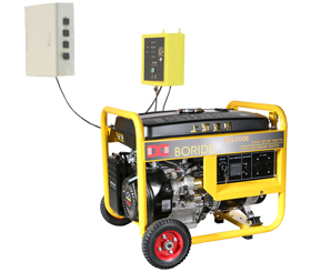 單相5kW無(wú)人值守ATS小型汽油發電機組BR6500ATS 單相5kW無人值守ATS小型汽油發電機組BR6500ATS
