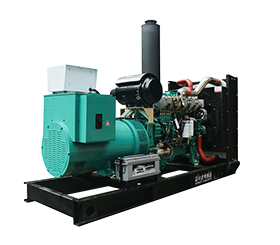 上海大香蕉污视频玉柴（chái）開架式300kw大型柴油發電機組（zǔ）GF-300Y