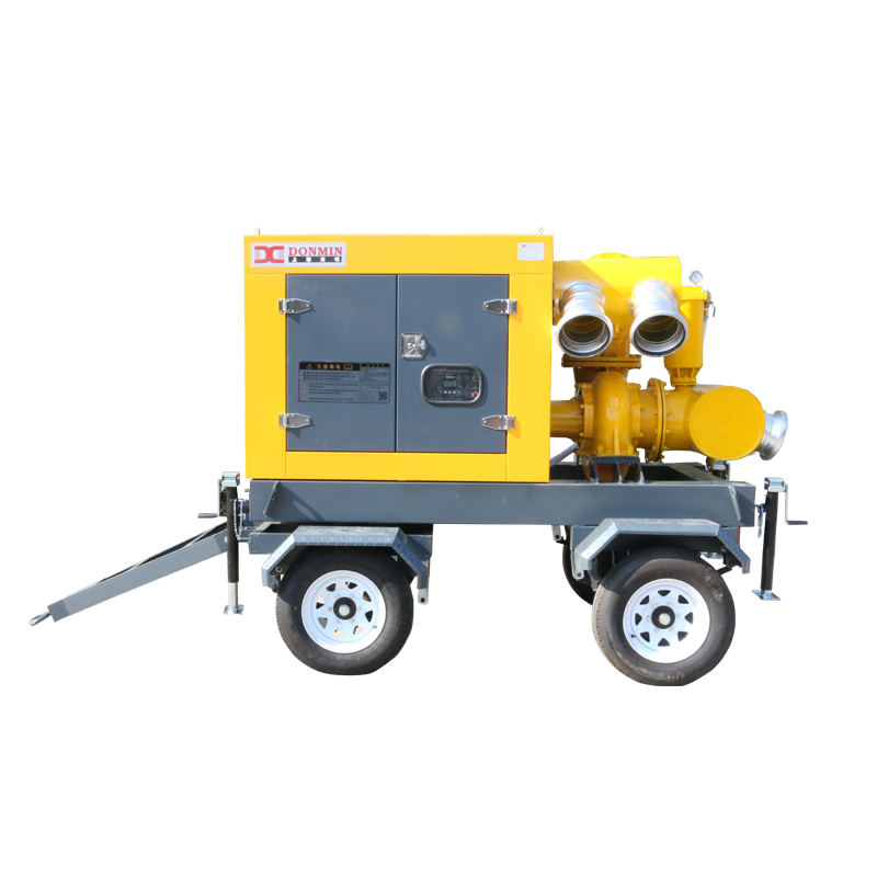 柴油拖車式高真空自吸泵 柴油拖車式高真空自吸泵